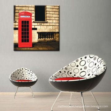 London Antique Canvas Painting